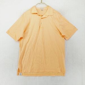 Peter Millar Orange 100% Cotton Short Sleeve Polo Shirt 2802